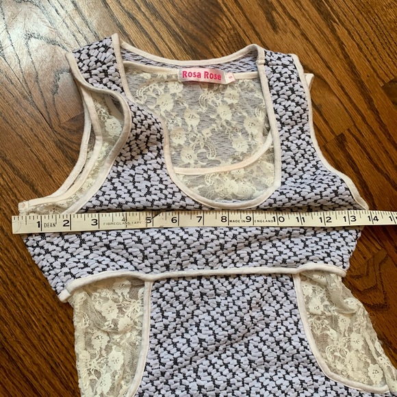 ROSA ROSE | Lacey Layered Bodycon Mini Dress - Picture 13 of 15